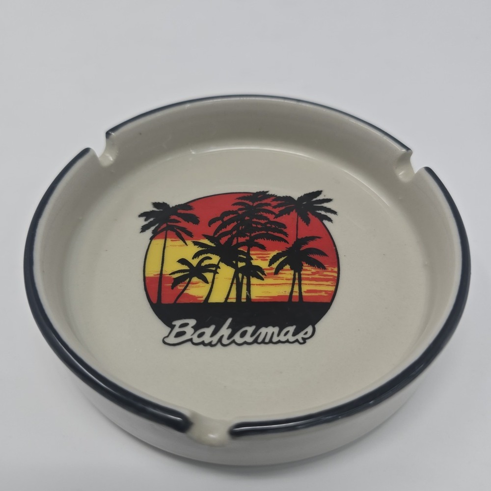 Vintage Ceramic Bahamas‎ Ashtray